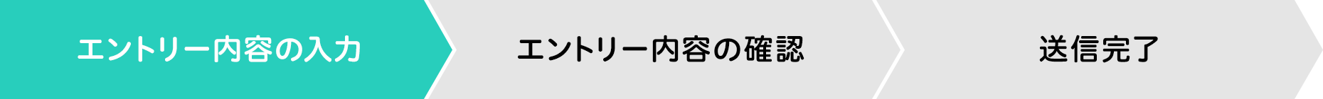 エントリー内容の入力